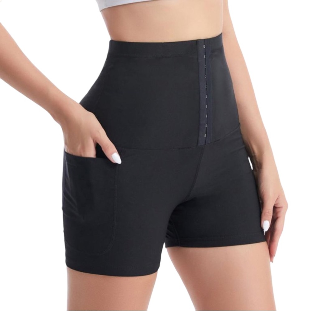 Athletic Compression Shorts - Waist Cinching